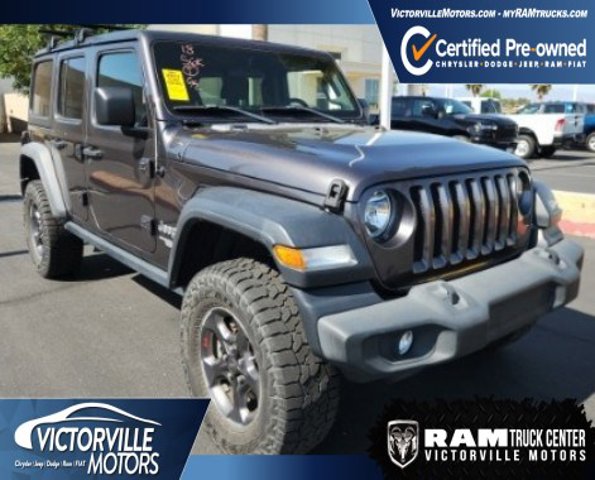 2018 Jeep Wrangler Unlimited Sport S